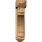 Ekena Millwork Merced Arts and Crafts Rough Sawn Bracket w/ Offset Brace, Western Red Cedar, 6"W x 26"D x 26"H BKT0604X26X26MRC03RWR - alternate 2